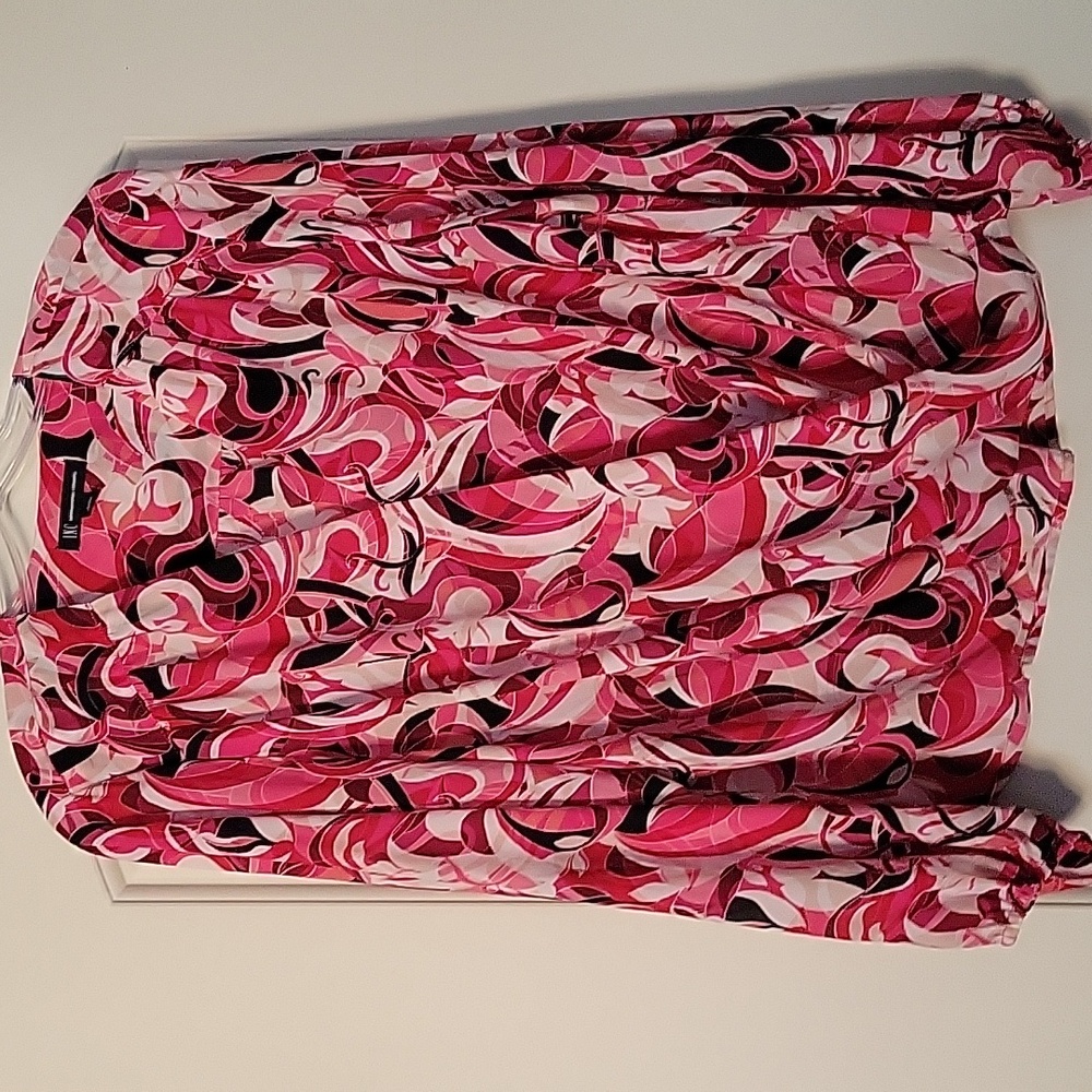 Women's printed Surplice Blouse